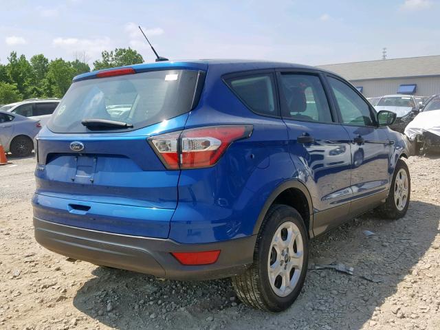 1FMCU0F79HUA27574 - 2017 FORD ESCAPE S BLUE photo 4