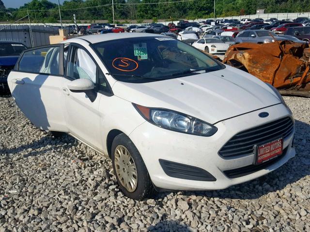 3FADP4TJ3EM174809 - 2014 FORD FIESTA S WHITE photo 1