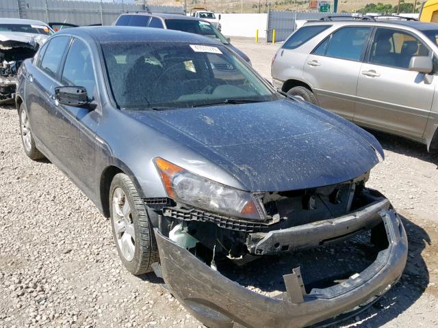 JHMCP26808C049385 - 2008 HONDA ACCORD EXL GRAY photo 1