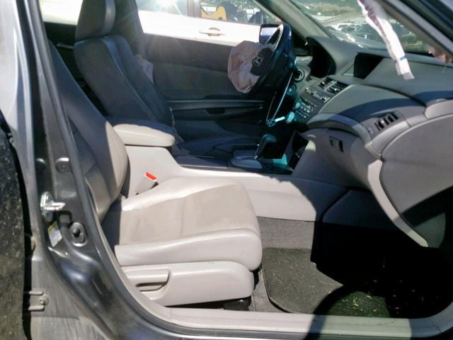 JHMCP26808C049385 - 2008 HONDA ACCORD EXL GRAY photo 5