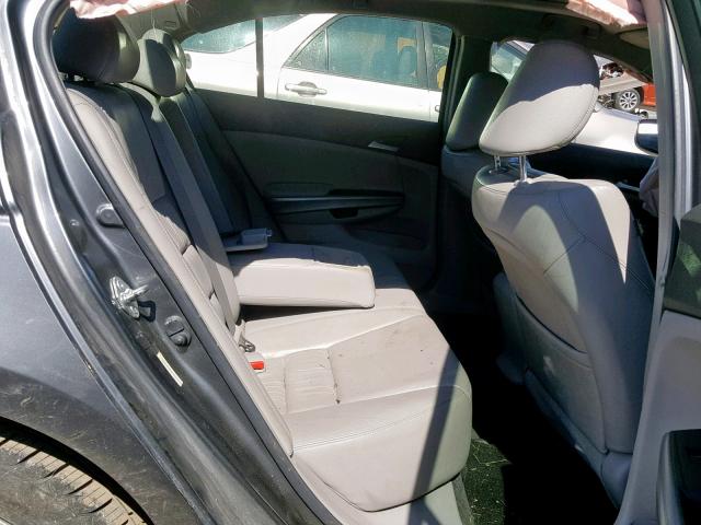 JHMCP26808C049385 - 2008 HONDA ACCORD EXL GRAY photo 6