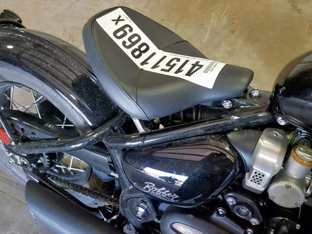 SMTD53HL5JT882111 - 2018 TRIUMPH MOTORCYCLE BONNEVILLE BLACK photo 6