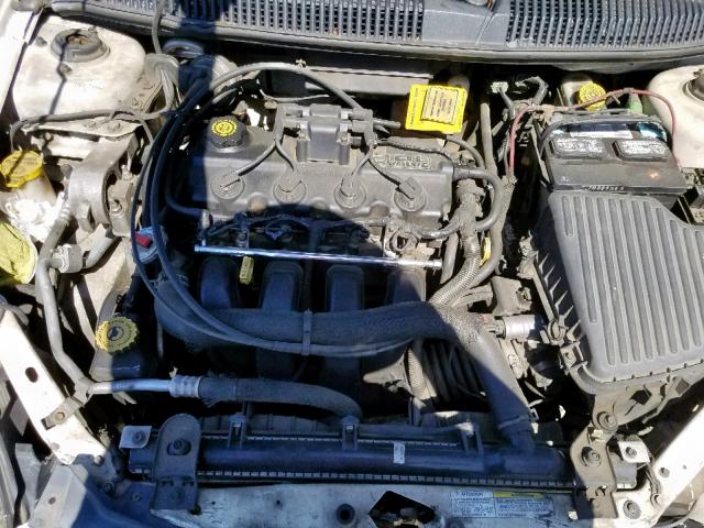 1B3ES26C03D175148 - 2003 DODGE NEON SE WHITE photo 7