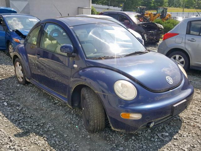 3VWCC21CXYM485813 - 2000 VOLKSWAGEN NEW BEETLE იასამნისფერი ფოტო 1