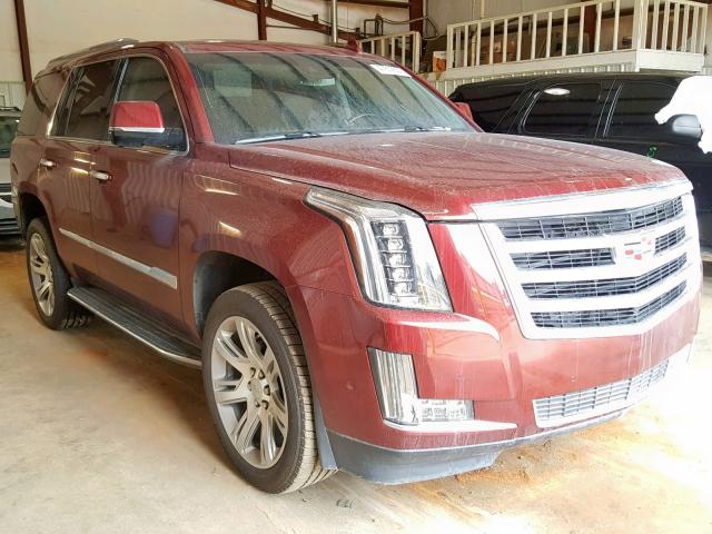 1GYS3BKJ0HR254357 - 2017 CADILLAC ESCALADE L BURGUNDY photo 1