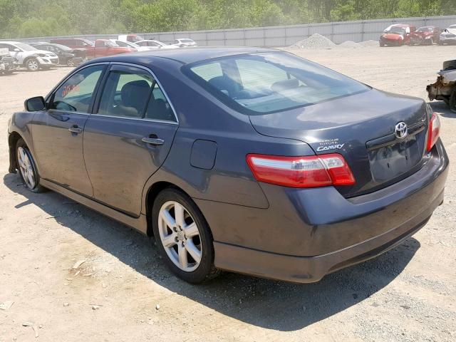 4T1BE46K97U002340 - 2007 TOYOTA CAMRY NEW GRAY photo 3