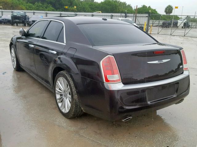 2C3CCACG6CH253332 - 2012 CHRYSLER 300 LIMITE BLACK photo 3