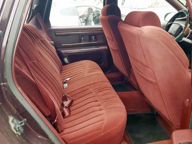 1G4BR82P3SR420949 - 1995 BUICK ROADMASTER BURGUNDY photo 6