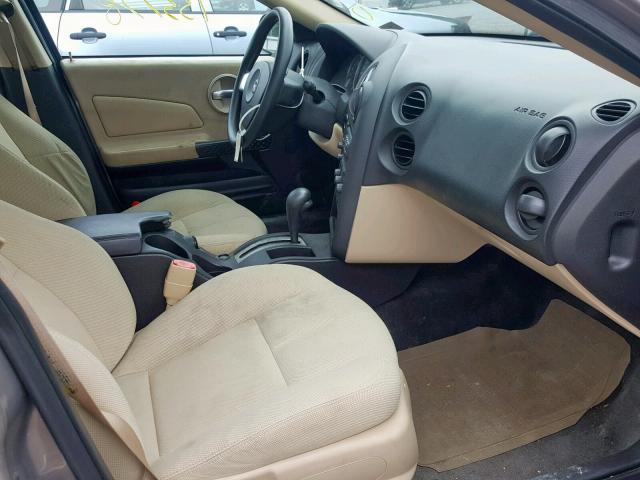 2G2WP552061296202 - 2006 PONTIAC GRAND PRIX GOLD photo 5