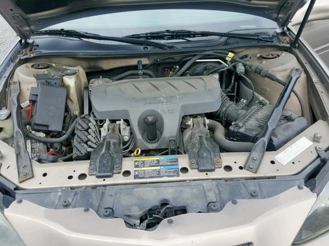 2G2WP552061296202 - 2006 PONTIAC GRAND PRIX GOLD photo 7