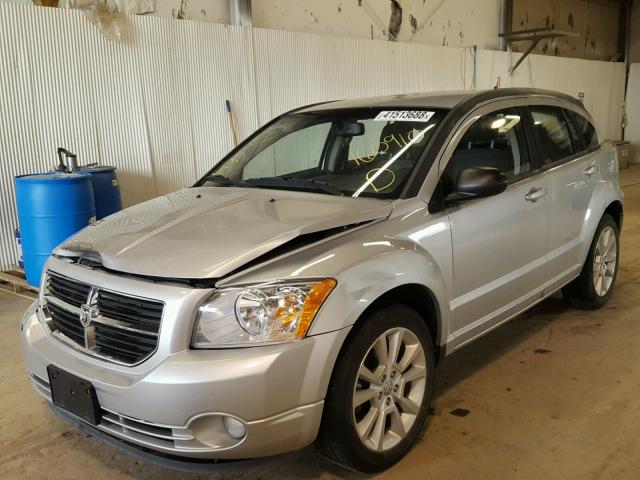 1B3CB5HA5BD160910 - 2011 DODGE CALIBER HE SILVER photo 2