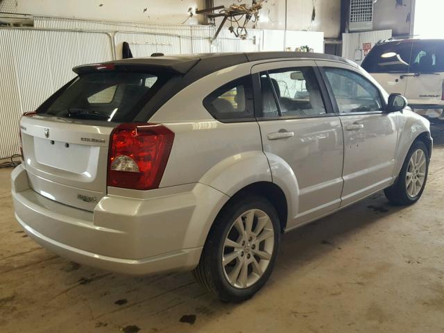 1B3CB5HA5BD160910 - 2011 DODGE CALIBER HE SILVER photo 4