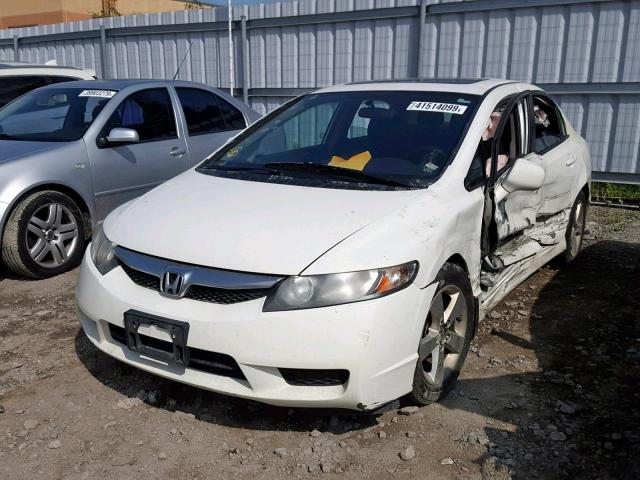 2HGFA1F61AH036254 - 2010 HONDA CIVIC LX-S Սպիտակ լուսանկար 2