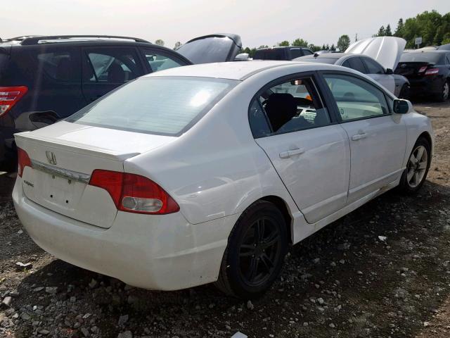 2HGFA1F61AH036254 - 2010 HONDA CIVIC LX-S Սպիտակ լուսանկար 4