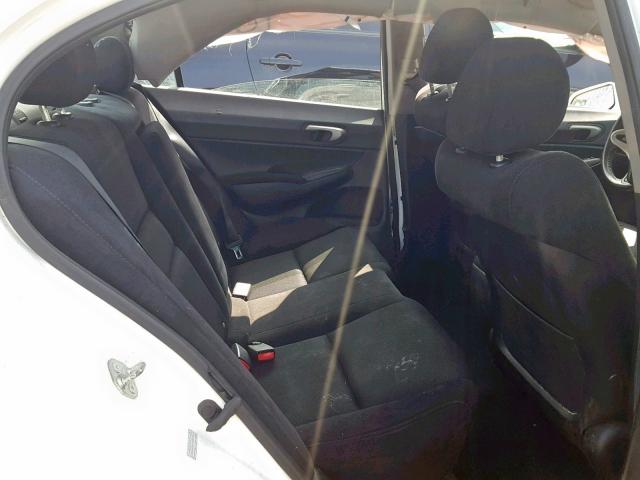 2HGFA1F61AH036254 - 2010 HONDA CIVIC LX-S Սպիտակ լուսանկար 6