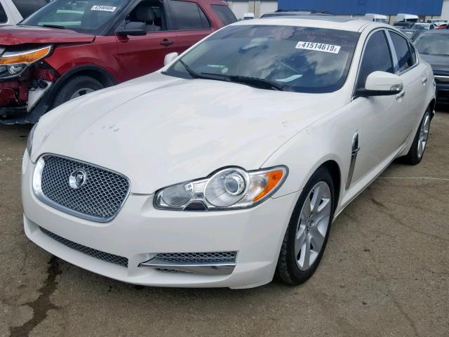 SAJWA05B99HR09792 - 2009 JAGUAR XF LUXURY CREAM photo 2