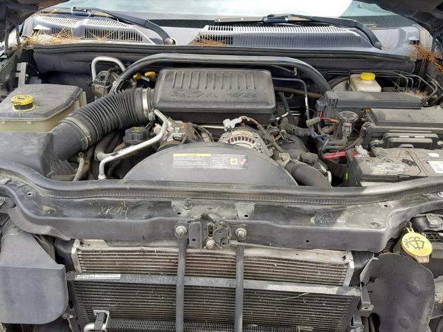 1J8HG48P07C547097 - 2007 JEEP COMMANDER BLACK photo 7