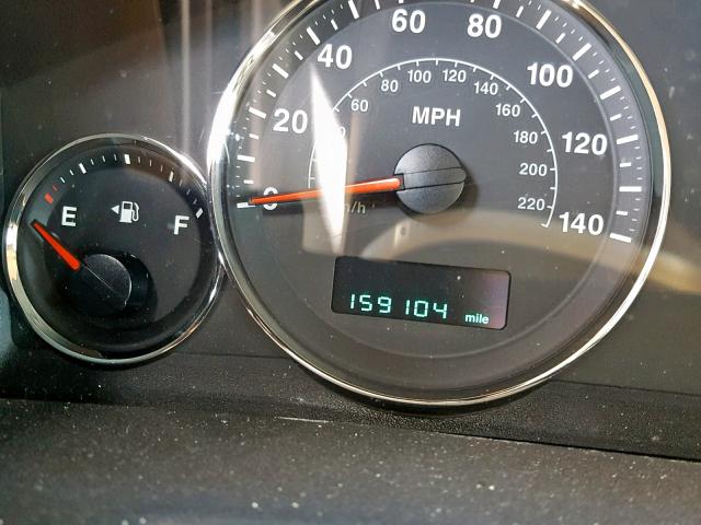 1J8HG48P07C547097 - 2007 JEEP COMMANDER BLACK photo 8