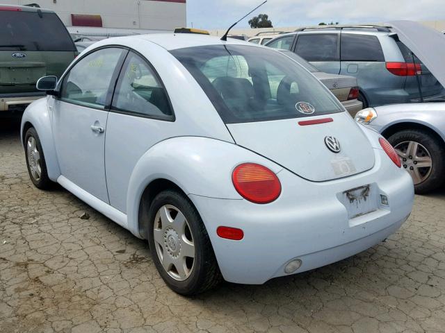 3VWCC21C4YM474399 - 2000 VOLKSWAGEN NEW BEETLE WHITE photo 3