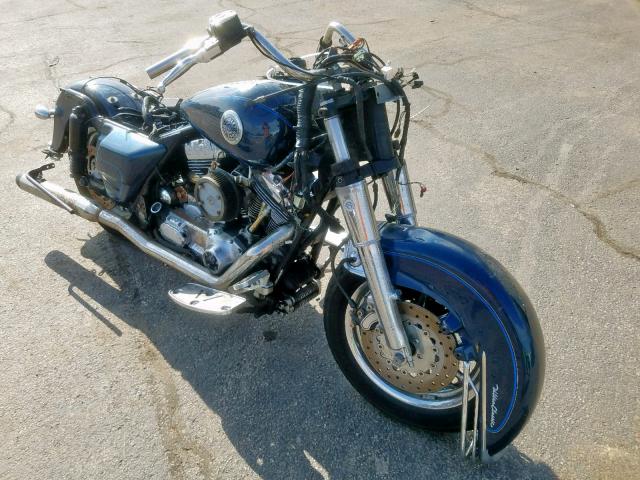 1HD1FCW181Y654072 - 2001 HARLEY-DAVIDSON FLHTCUI BLUE photo 1