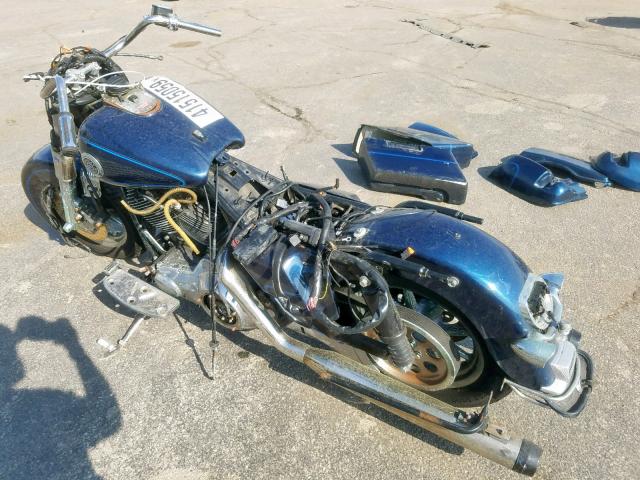 1HD1FCW181Y654072 - 2001 HARLEY-DAVIDSON FLHTCUI BLUE photo 3