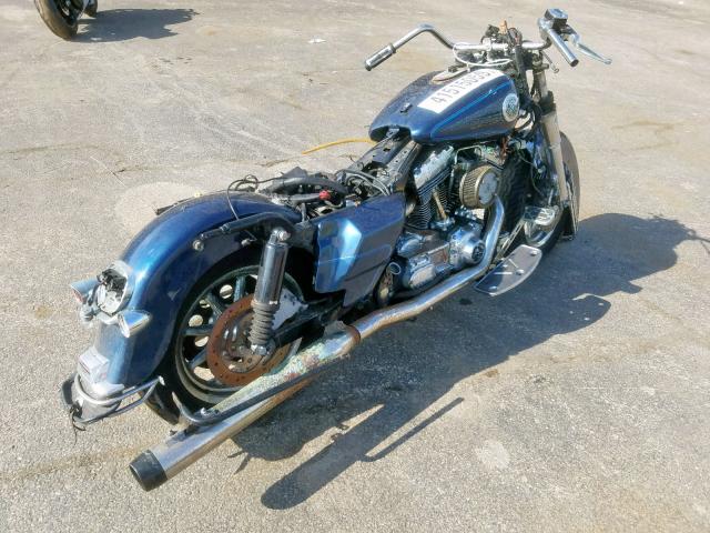 1HD1FCW181Y654072 - 2001 HARLEY-DAVIDSON FLHTCUI BLUE photo 4