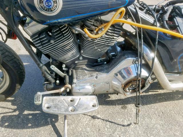 1HD1FCW181Y654072 - 2001 HARLEY-DAVIDSON FLHTCUI BLUE photo 7