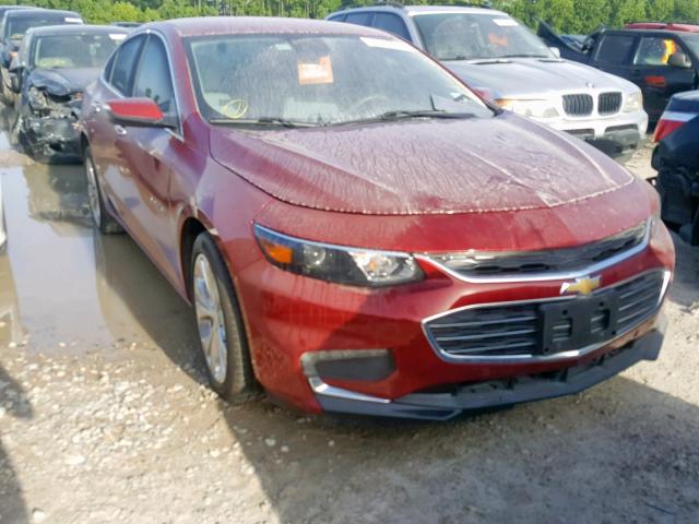 1G1ZE5SX3JF148554 - 2018 CHEVROLET MALIBU PRE MAROON photo 1