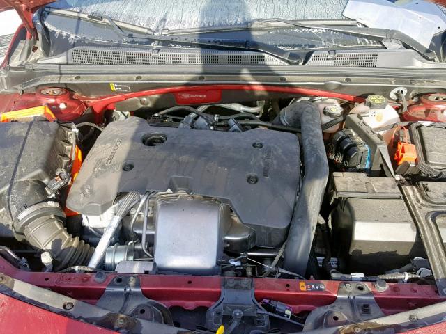 1G1ZE5SX3JF148554 - 2018 CHEVROLET MALIBU PRE MAROON photo 7