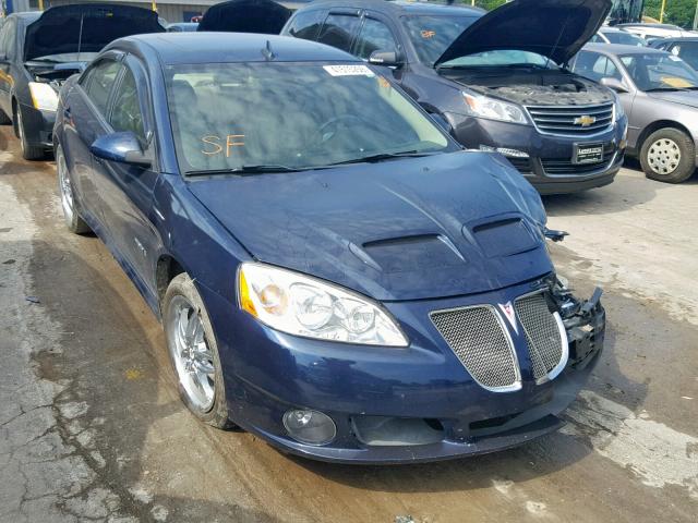 1G2ZM577594190383 - 2009 PONTIAC G6 GXP BLUE photo 1