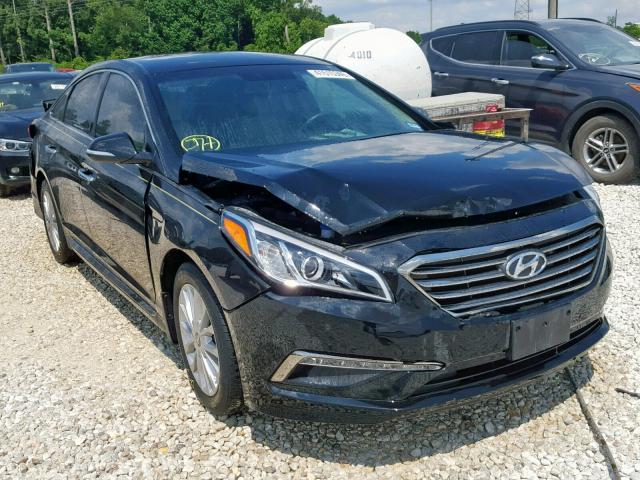 5NPE34AF5FH190767 - 2015 HYUNDAI SONATA SPO BLACK photo 1