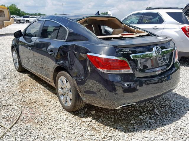 1G4GF5E31CF273460 - 2012 BUICK LACROSSE P BLACK photo 3