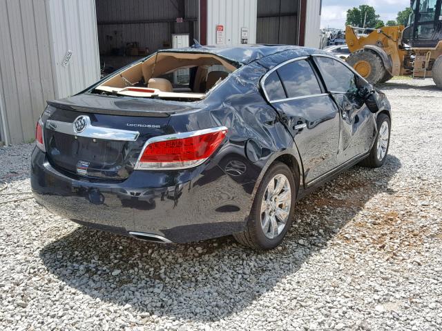 1G4GF5E31CF273460 - 2012 BUICK LACROSSE P BLACK photo 4