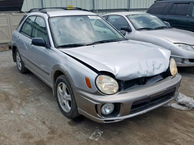 JF1GG68562H829873 - 2002 SUBARU IMPREZA OU SILVER photo 1