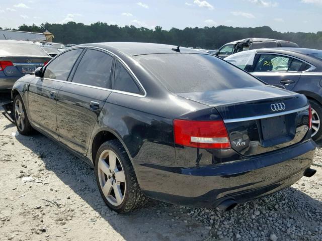 WAUDH74F08N110981 - 2008 AUDI A6 3.2 QUA BLACK photo 3