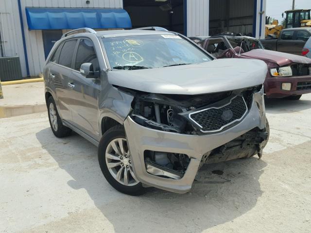 5XYKWDA27DG388441 - 2013 KIA SORENTO SX GRAY photo 1