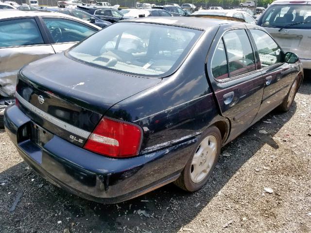 1N4DL01A31C155552 - 2001 NISSAN ALTIMA GXE BLACK photo 4