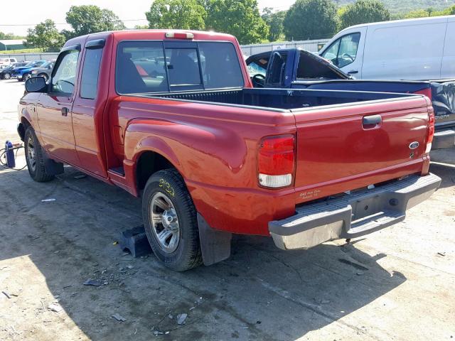 1FTYR14V9YTB33192 - 2000 FORD RANGER SUP RED photo 3