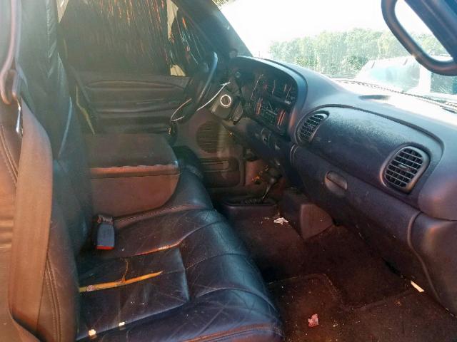 1B7KF2362XJ644249 - 1999 DODGE RAM 2500 BLACK photo 5