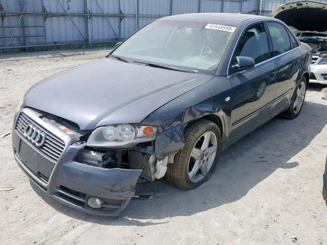 WAUDF78E36A083898 - 2006 AUDI A4 2.0T QU CHARCOAL photo 2