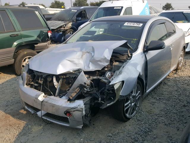 JTKDE167780225257 - 2008 TOYOTA SCION TC Gümüş foto 2