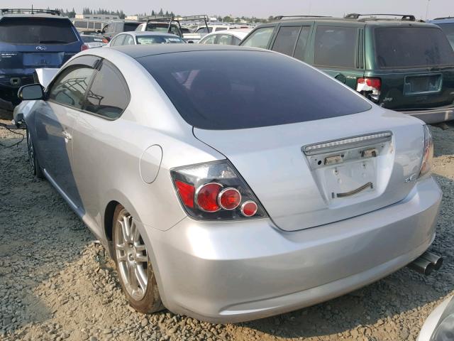 JTKDE167780225257 - 2008 TOYOTA SCION TC Gümüş foto 3