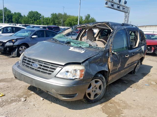 2FMZA51645BA81090 - 2005 FORD FREESTAR S GREEN photo 2