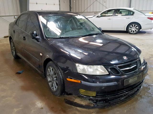 YS3FD49Y961027112 - 2006 SAAB 9-3 BLACK photo 1