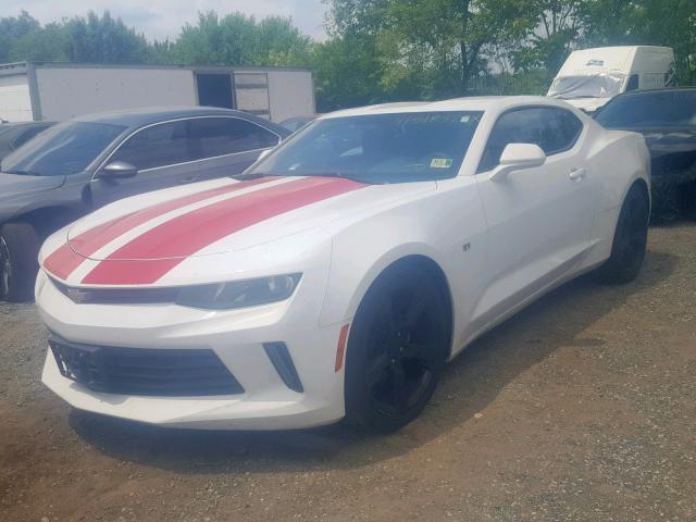 1G1FB1RS9H0134931 - 2017 CHEVROLET CAMARO LT WHITE photo 2