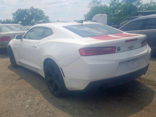 1G1FB1RS9H0134931 - 2017 CHEVROLET CAMARO LT WHITE photo 3