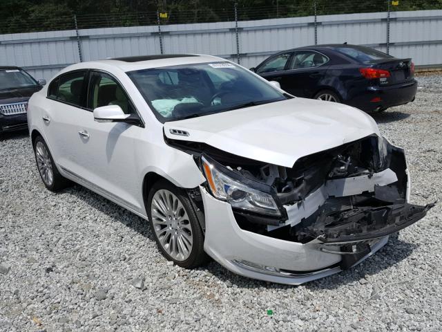 1G4GF5G36GF190142 - 2016 BUICK LACROSSE P WHITE photo 1