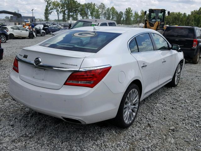 1G4GF5G36GF190142 - 2016 BUICK LACROSSE P WHITE photo 4