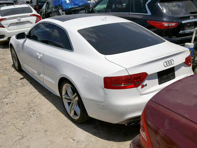 WAUVVAFR0BA033951 - 2011 AUDI S5 PRESTIG WHITE photo 3