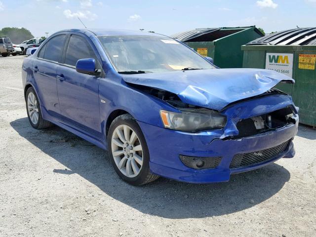 JA3AU86U28U031917 - 2008 MITSUBISHI LANCER GTS BLUE photo 1